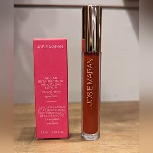 Josie Maran Bundle Argan Lip Gloss in Timeless + Argan B-Retinoid Pink Serum